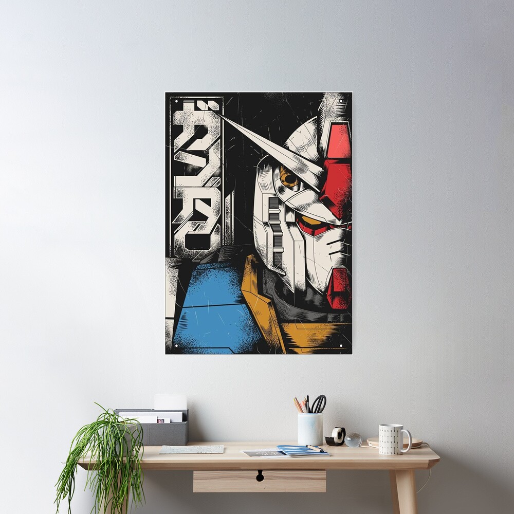 Gundam Epic Mecha Anime Poster - Image 2