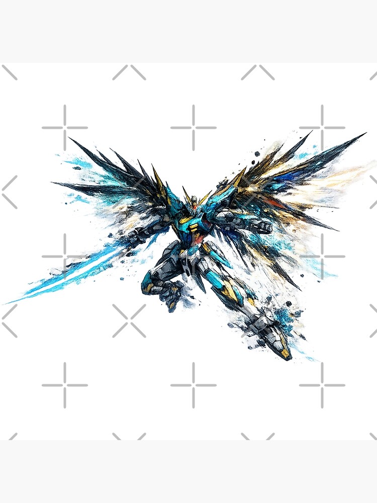 Gundam Rxv-09 Xytherion Vaal Throw Pillow - Image 2