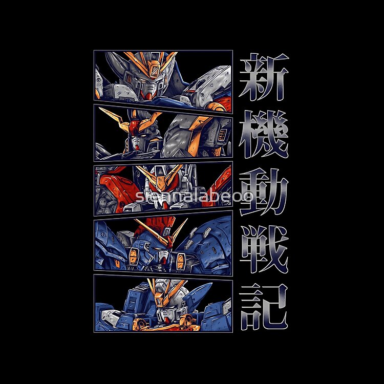 Gundam Wing Series Collection Tote Bag - Image 2