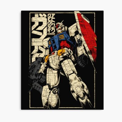 Gundam Vintage Old School Poster