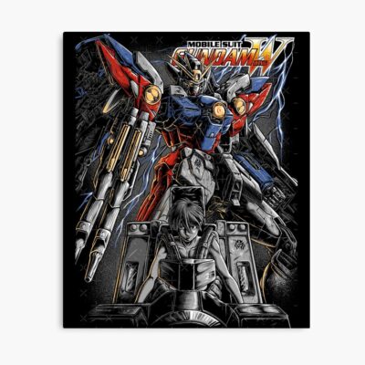 Gundam Wing Anime Mecha Poster