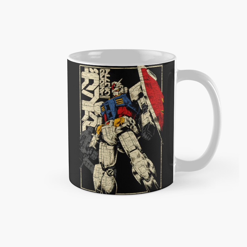 Gundam Vintage Old School Classic Mug