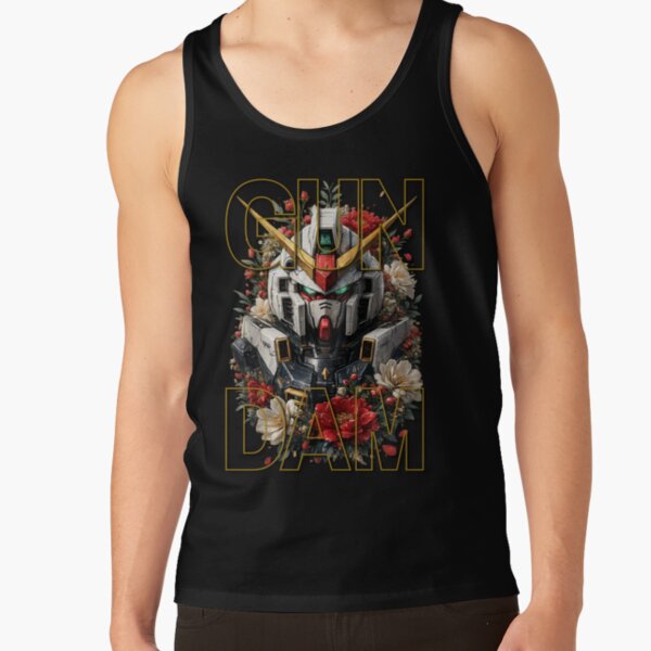 Tropical Gundam Island Unit Tank Top - Image 3