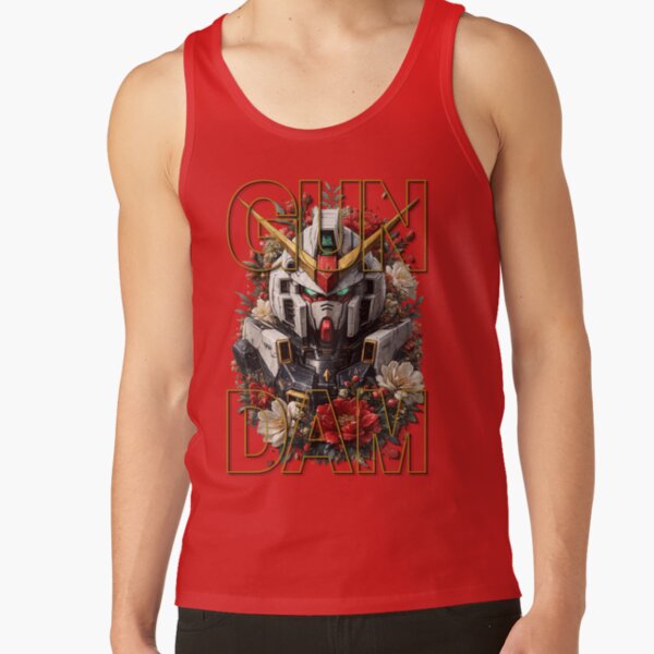 Tropical Gundam Island Unit Tank Top - Image 5