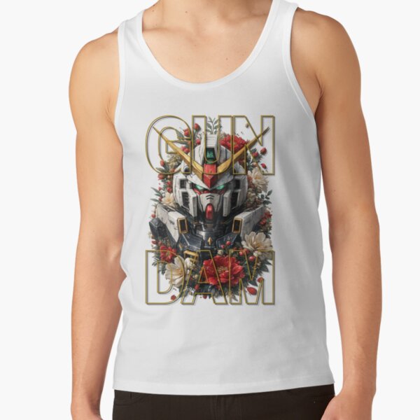 Tropical Gundam Island Unit Tank Top - Image 2