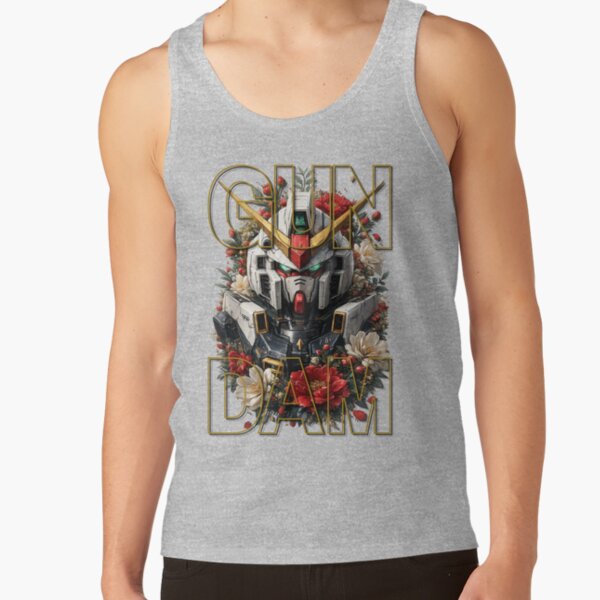Tropical Gundam Island Unit Tank Top - Image 4