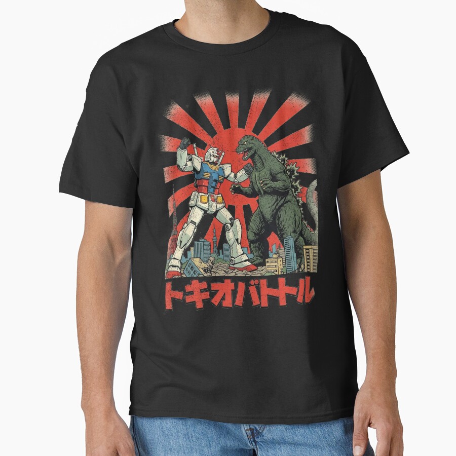 Gundam Vs Kaiju Dominion T-shirt - Image 3