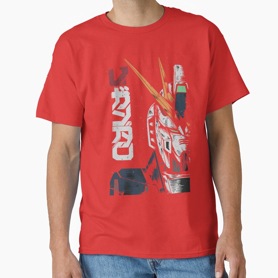 Nu Gundam Phantom Core T-shirt - Image 5