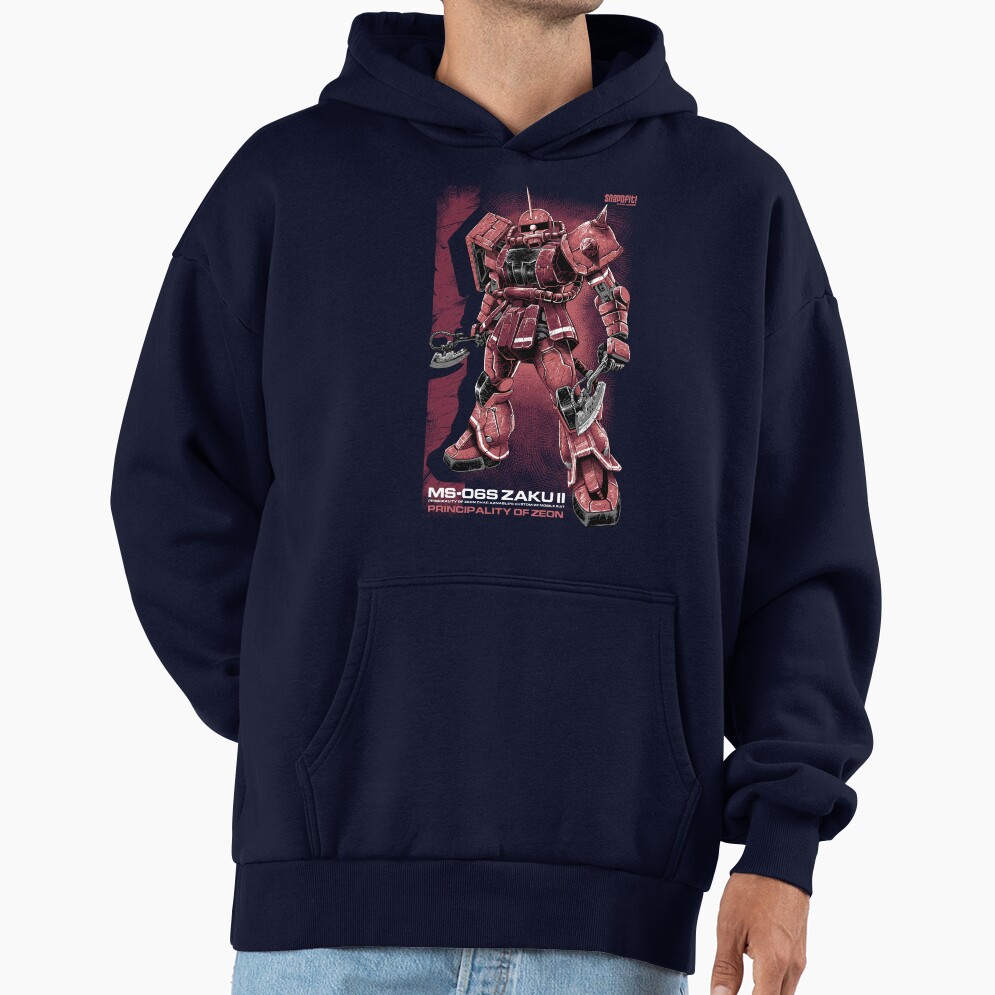 Char Zaku Crimson Commander Hoodie - Image 5