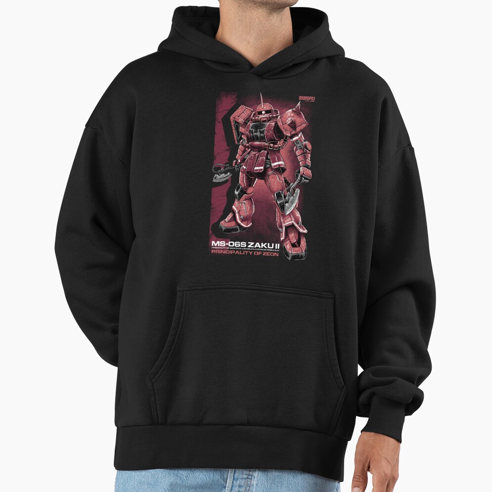 Char Zaku Crimson Commander Hoodie