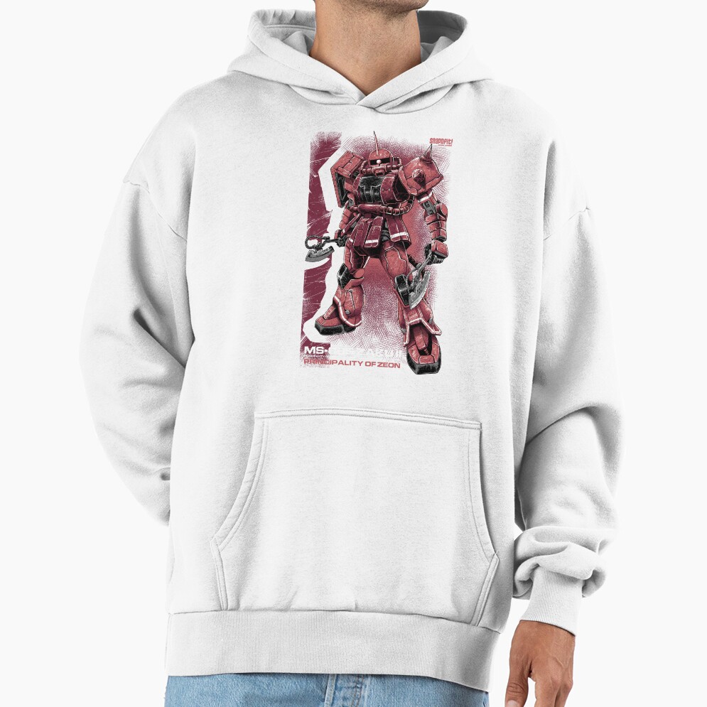 Char Zaku Crimson Commander Hoodie - Image 2