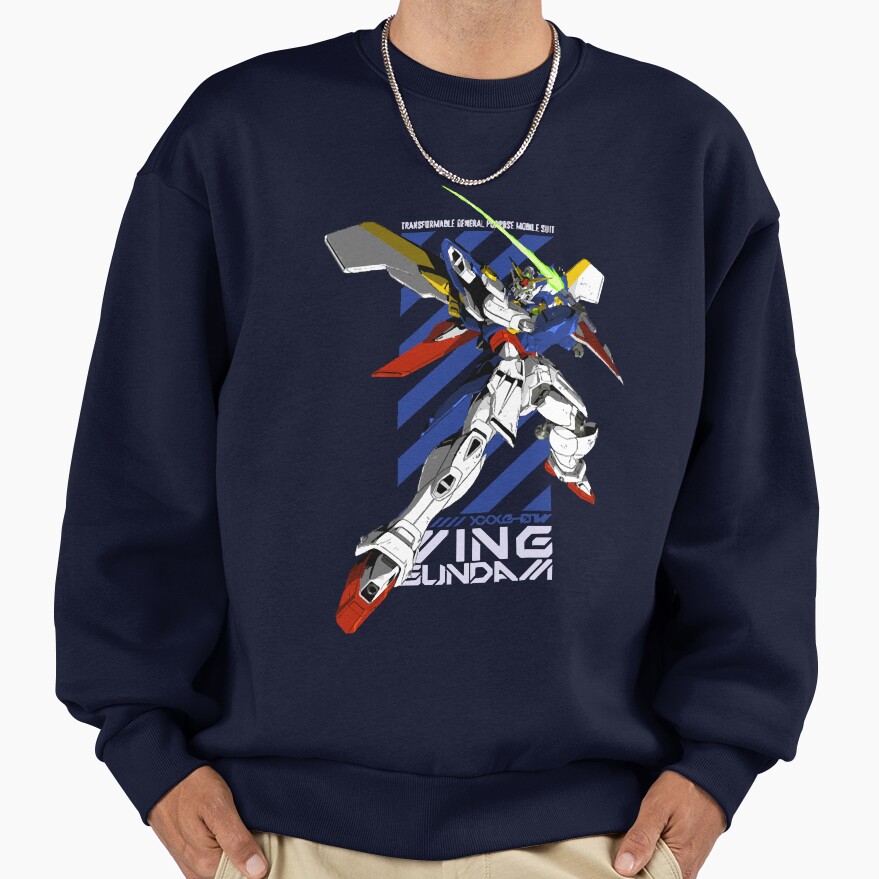 Wing Gundam Celestial Blade Sweatshirt - Image 5
