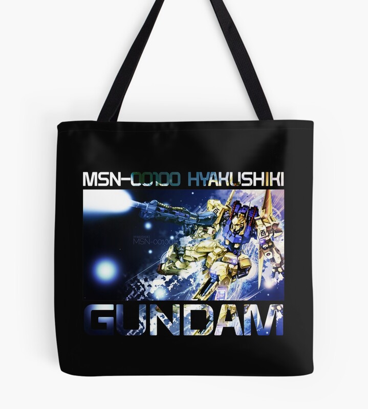 Msn-00100 Hyakushiki Gundam Tote Bag