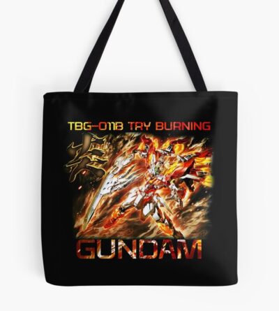 Gundam Try Burning Unit Tote Bag