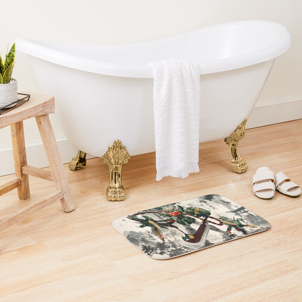 Gundam Altron Ew Dragon Fang Bath Mat - Image 2
