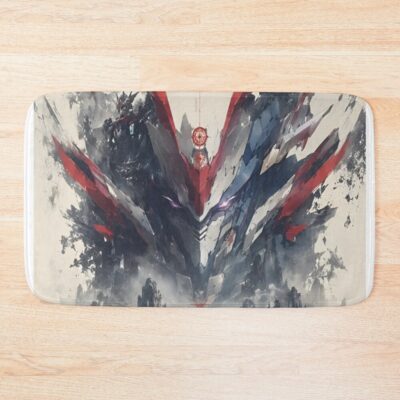 Gundam Nemesis Celestial Samurai Bath Mat