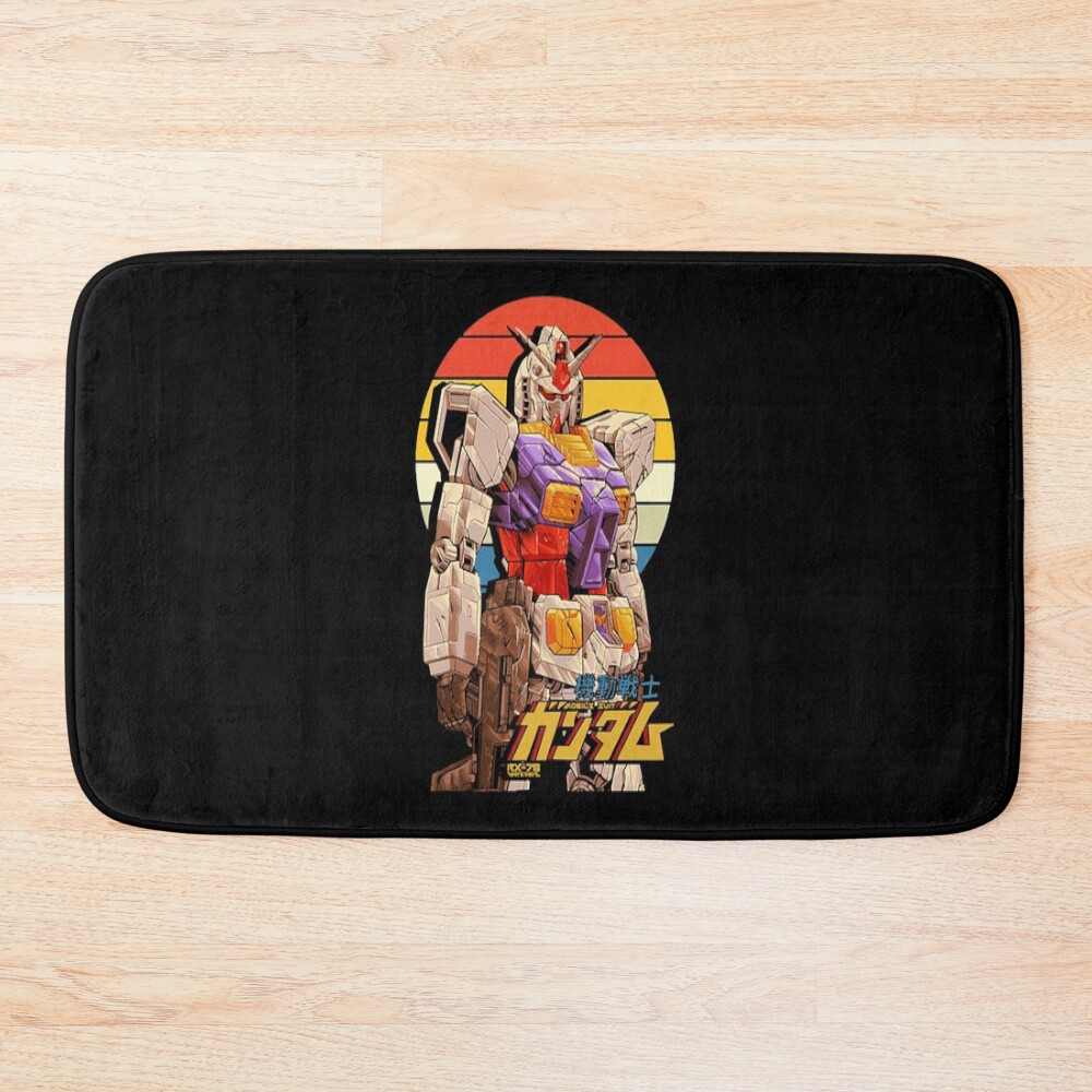 Gundam Retro Origin Style Bath Mat