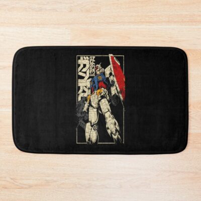 Gundam Old School Retro Style Bath Mat