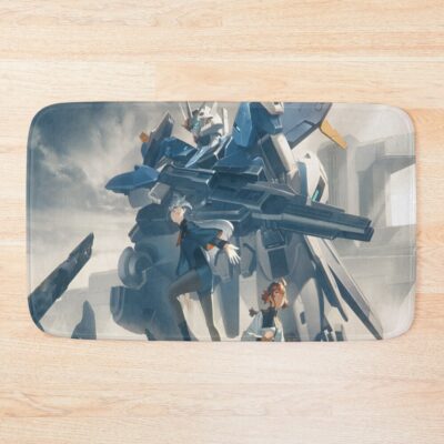 Gundam The Witch From Mercury Design Bath Mat