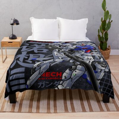 Gundam Mecha Unit Throw Blanket