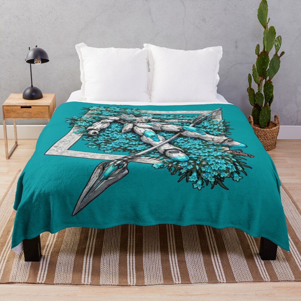 Gundam Void Eclipse Unit Throw Blanket
