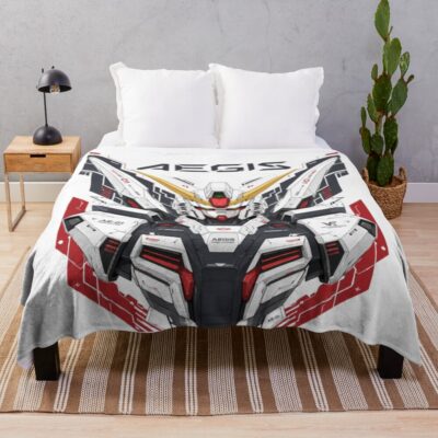 Aegis Ae-01 Gundam Unit Throw Blanket