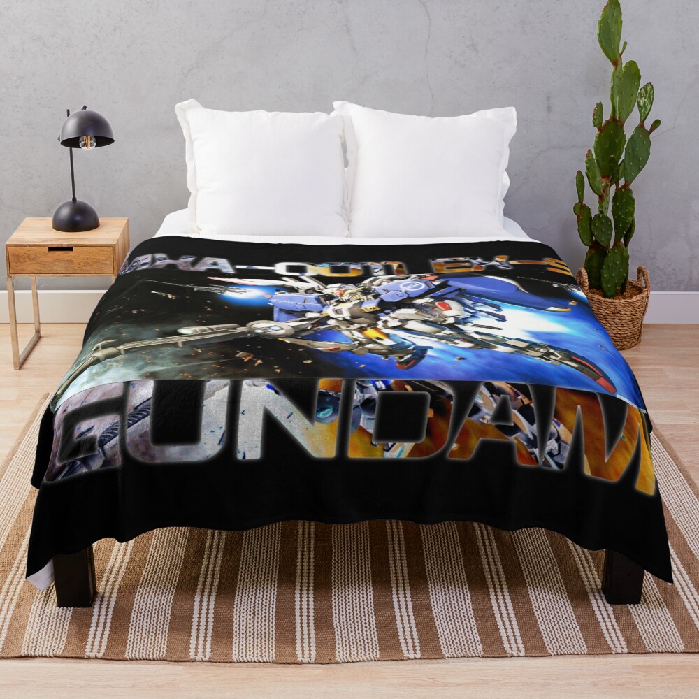 Ex-s Gundam Mxa-0011 Unit Throw Blanket