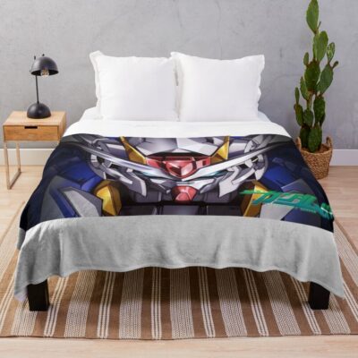 Gundam 00 Series Throw Blanket