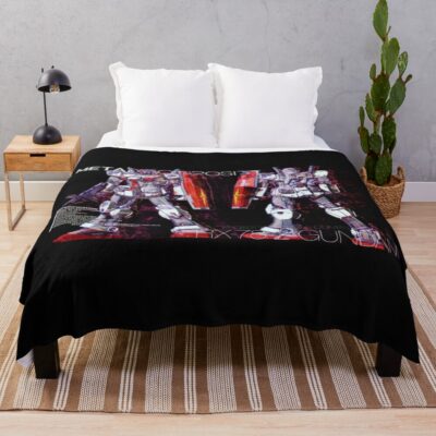 Rx-78-2 Classic Gundam Throw Blanket
