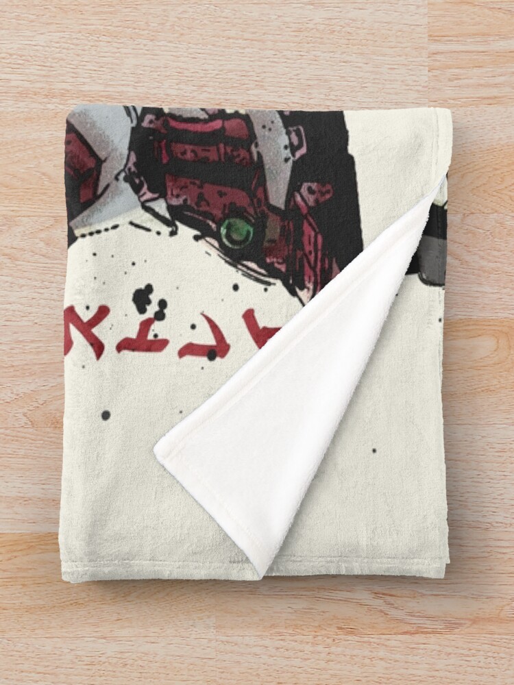 Gundam Samurai Robot Warrior Throw Blanket - Image 2