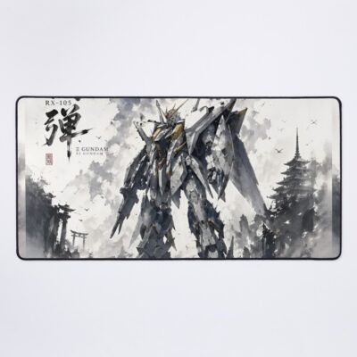 Rx-105 Xi Gundam Hathaway Watercolor Mouse Pad