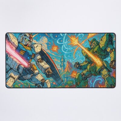 Mobile Suit Gundam Monster Anime Mouse Pad