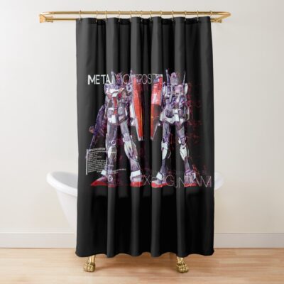 Rx-78-2 Classic Gundam Shower Curtain