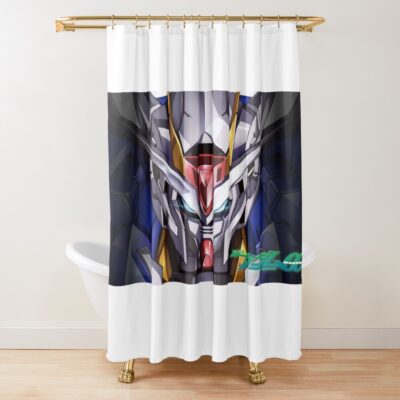 Gundam 00 Series Shower Curtain