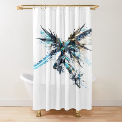 Gundam Rxv-09 Xytherion Vaal Shower Curtain