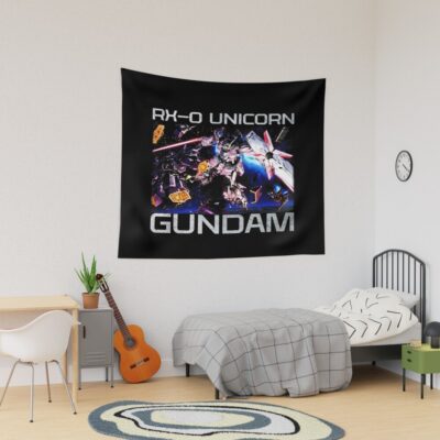 Gundam Rx-0 Unicorn Fight Mode Tapestry