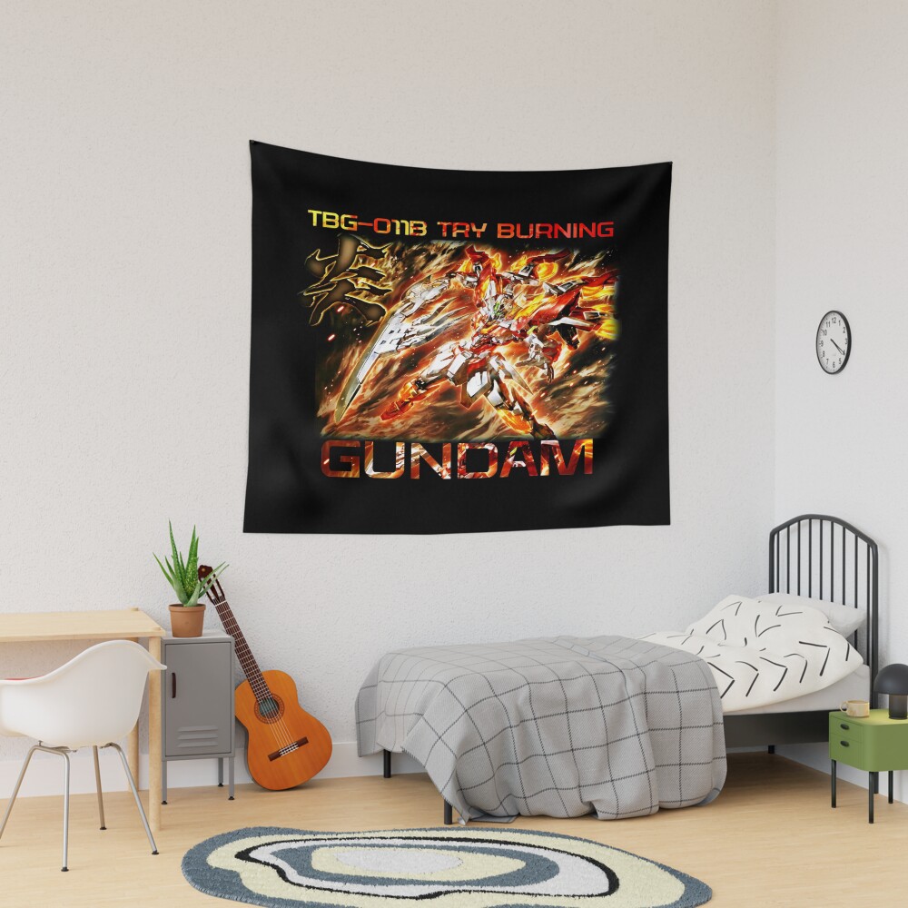 Gundam Try Burning Unit Tapestry