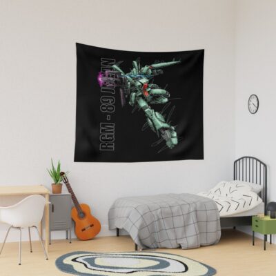 Rgm-89 Jegan Gundam Type Tapestry