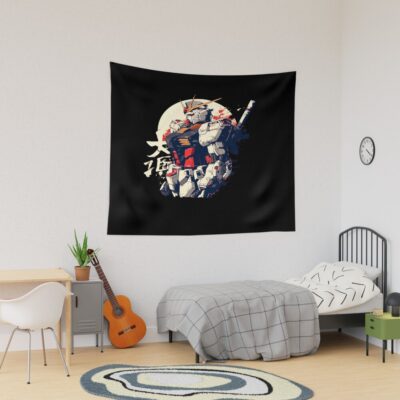 Minimal Core Gundam Design Tapestry