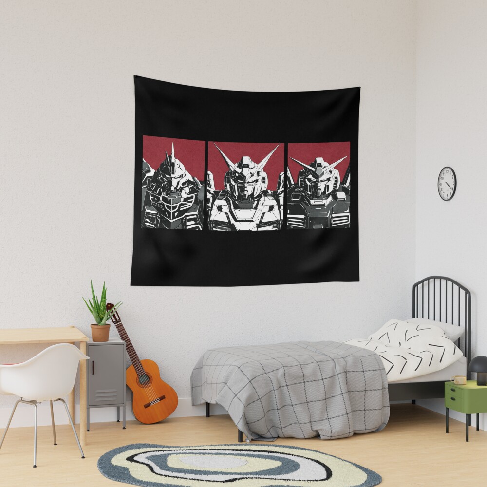 Trio Formation Gundam Tapestry
