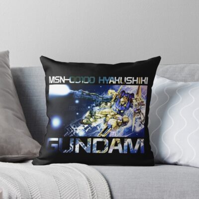 Msn-00100 Hyakushiki Gundam Throw Pillow