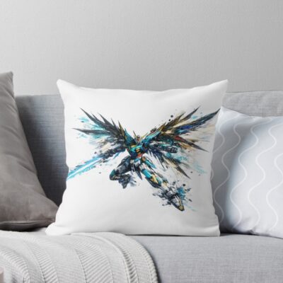 Gundam Rxv-09 Xytherion Vaal Throw Pillow