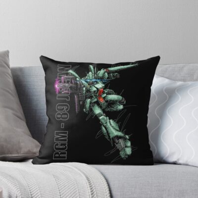 Rgm-89 Jegan Gundam Type Throw Pillow