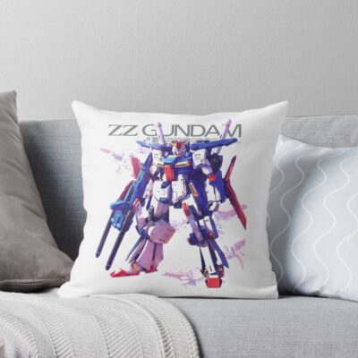 Gundam Zz Series Unit Throw Pillow